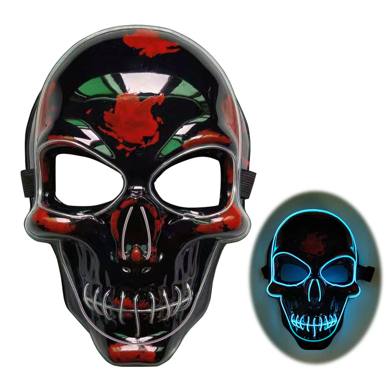 Halloween Skeleton Mask LED Glow Scary Mask | Everyday Home Deal