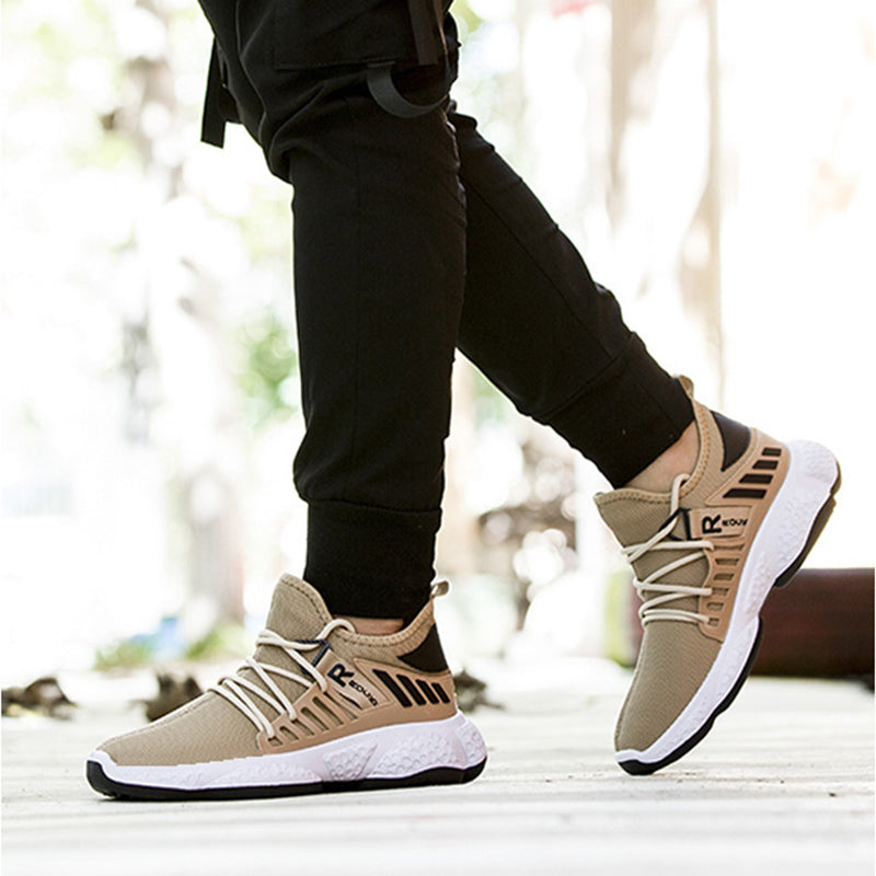 Men's Lightweight Breathable Fly-Woven Mesh Sports Casual Shoes — Premium Footwear Deal | Everyday Home Deal