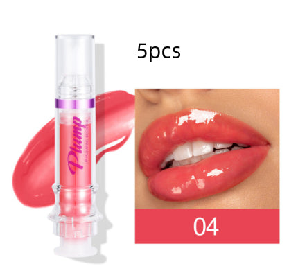 New Tube Lip Rich Lip Color Slightly Spicy Lip Honey Lip Glass Mirror Face Lip Mirror Liquid Lipstick | Everyday Home Deal