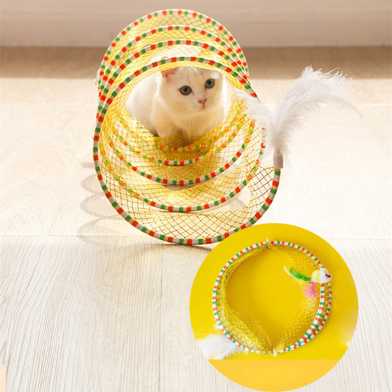 Foldable Storage Of Cat Tunnel Toys | Everyday Home Deal