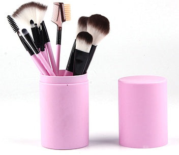 12pcs Makeup Brush Set Blush Eyeshadow Eyelash Highlighter Makeup Brush | Everyday Home Deal