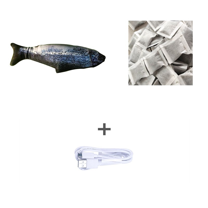 Without Cat Nip Version - Electric Jumping Fish Simulation Electric Fish Toy | Everyday Home Deal
