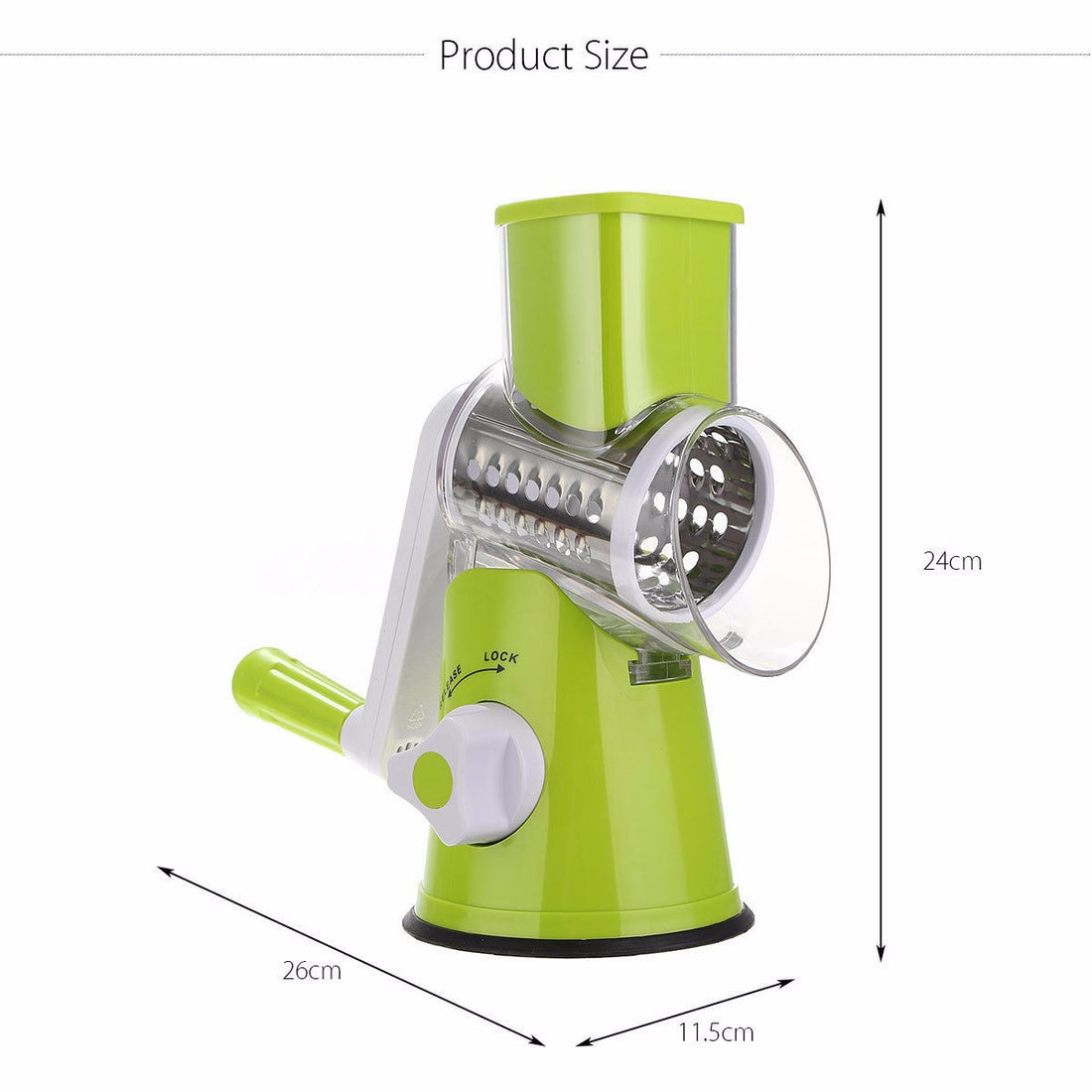 Vegetable Mandoline Slicer & Grater | Potato Carrot Cheese Cutter | Everyday Home Deal