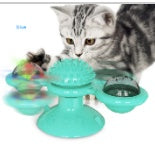 Cat Rotating Windmill Multi-Function Toys Itch Scratching Device Teeth Shining Toy | Everyday Home Deal