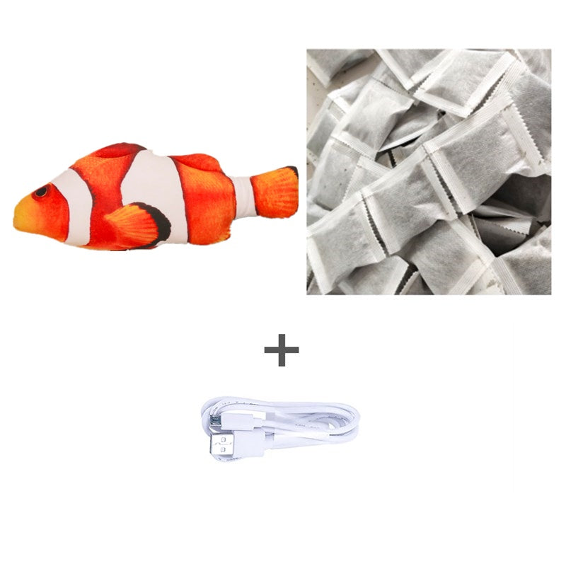 Without Cat Nip Version - Electric Jumping Fish Simulation Electric Fish Toy | Everyday Home Deal