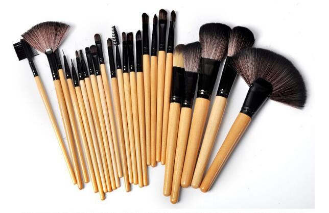Gift Bag Of 24 Pcs Makeup Brush Sets Professional Cosmetics Brushes Eyebrow Powder Foundation Shadows Pinceaux Make Up Tools | Everyday Home Deal