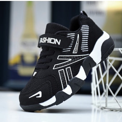 Kids' Premium Anti-Slippery Leather Sports Sneakers — Premium Footwear Deal | Everyday Home Deal