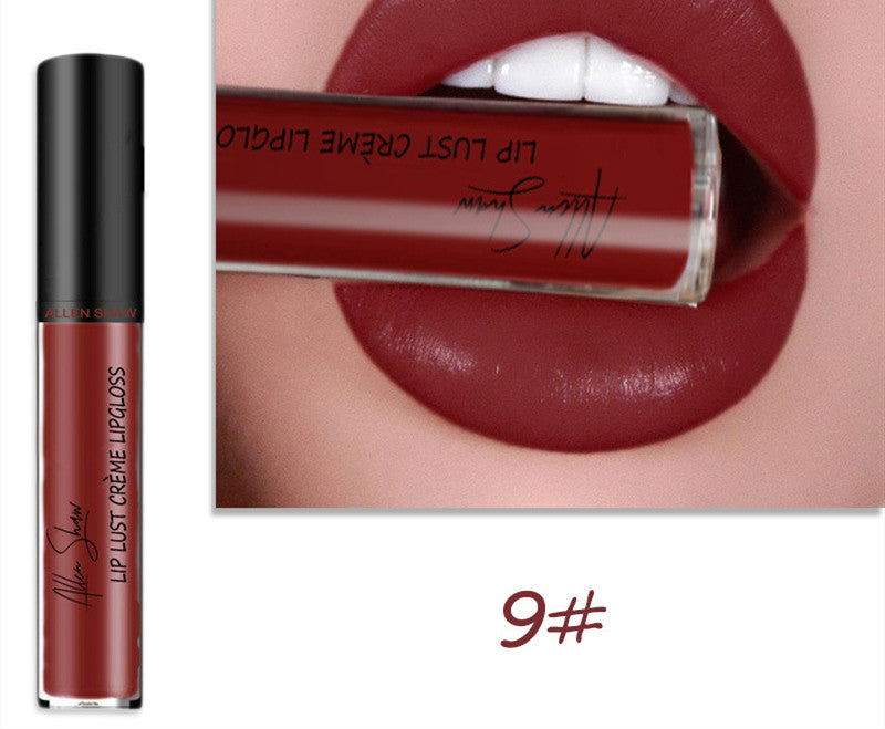 Silky Cream Texture Lip Gloss Aliexpress Shopee Cross-Border Exclusive Lip Glaze Lip Gloss Lipstick | Everyday Home Deal