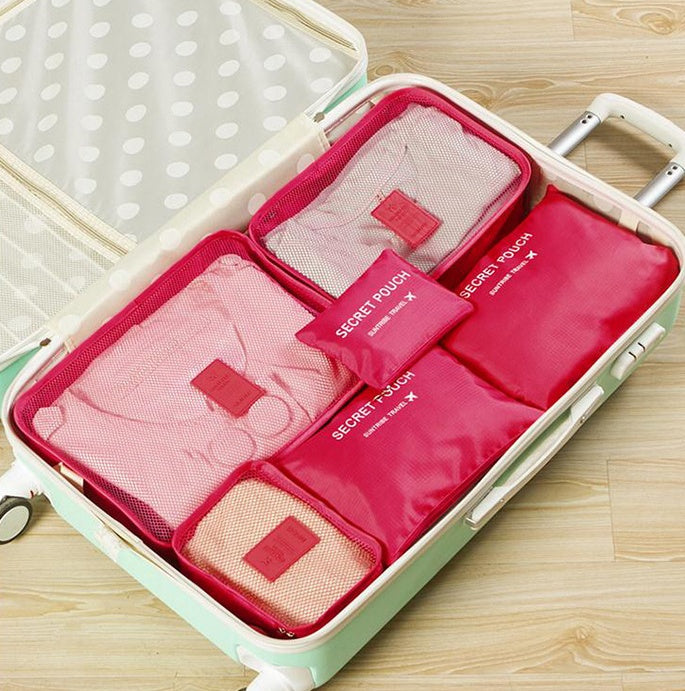 Durable Waterproof Nylon Packing Cube Travel Organizer Bag | Everyday Home Deal