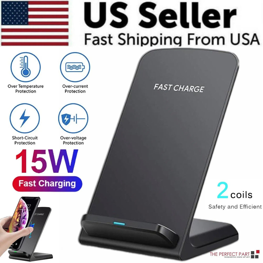 Qi Wireless Fast Charger | Everyday Home Deal