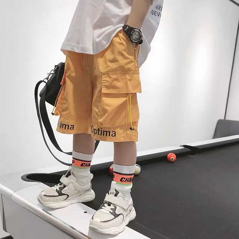 Summer New Boys' Korean Style Active Cargo Shorts — Premium Apparel Deal | Everyday Home Deal