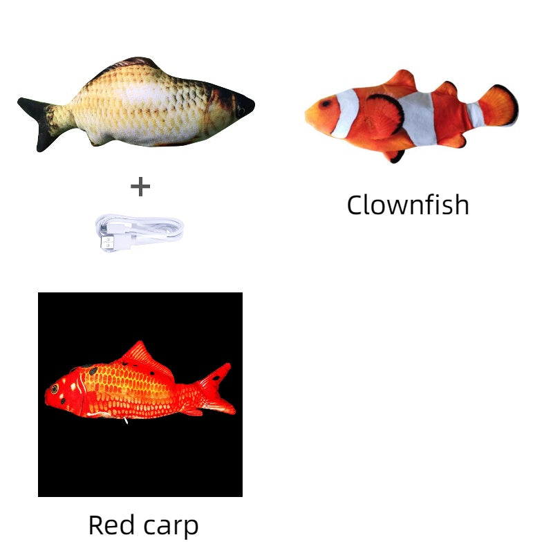 Without Cat Nip Version - Electric Jumping Fish Simulation Electric Fish Toy | Everyday Home Deal
