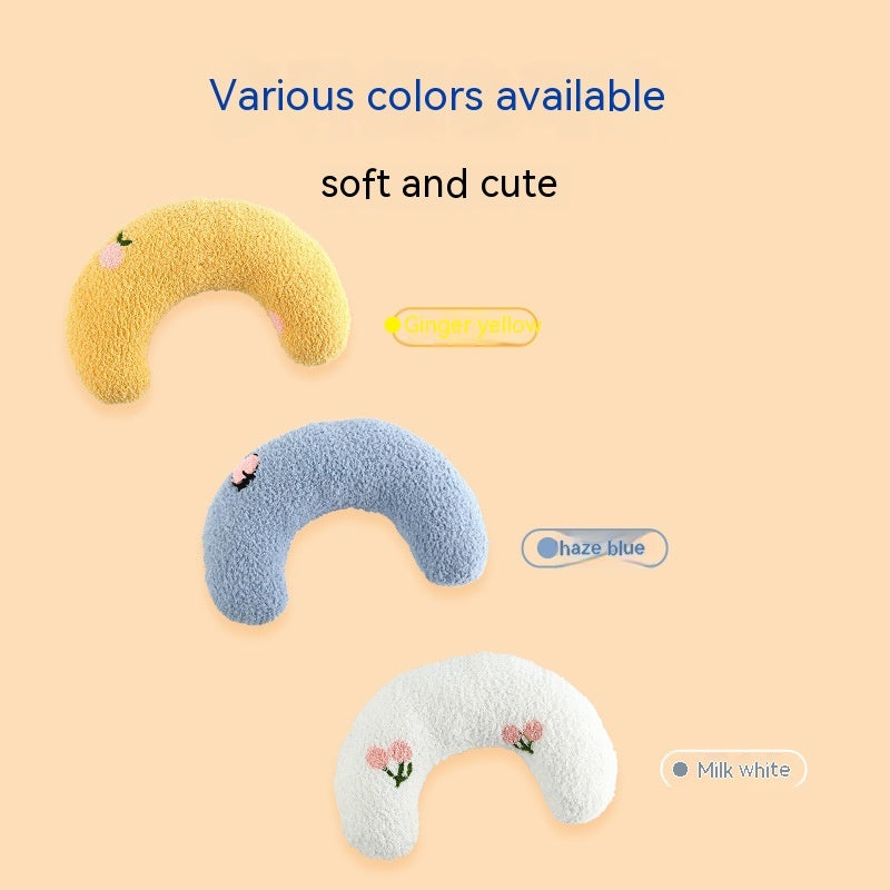 Dog Cat Sleeping Moon Pillow Small Dog Plush Pillow | Everyday Home Deal