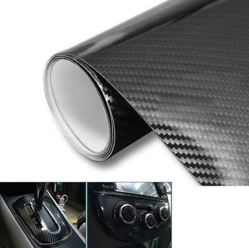 Black 5D Carbon Fiber Wrap | Everyday Home Deal
