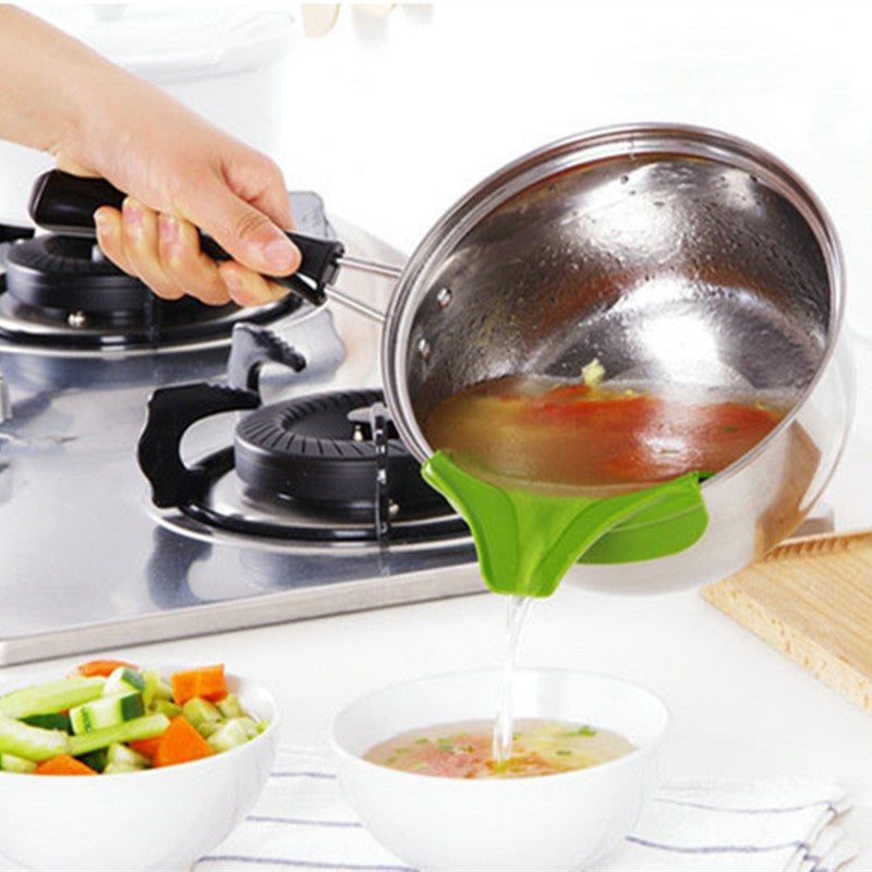 Silicone Soup Funnel Kitchen Gadget Tools | Everyday Home Deal