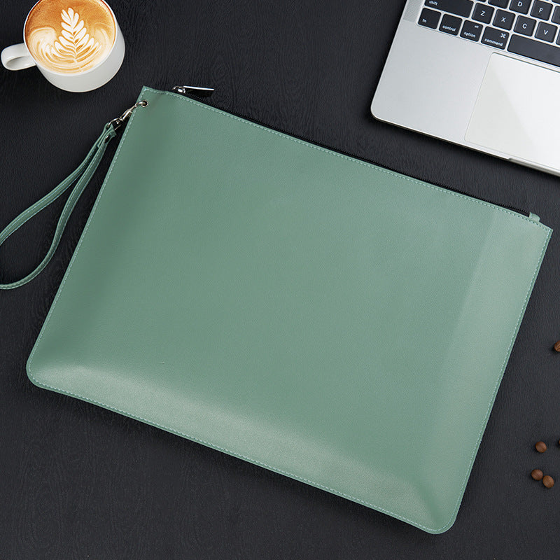 Sleek High-Capacity Waterproof Leather Document Organizer | Everyday Home Deal