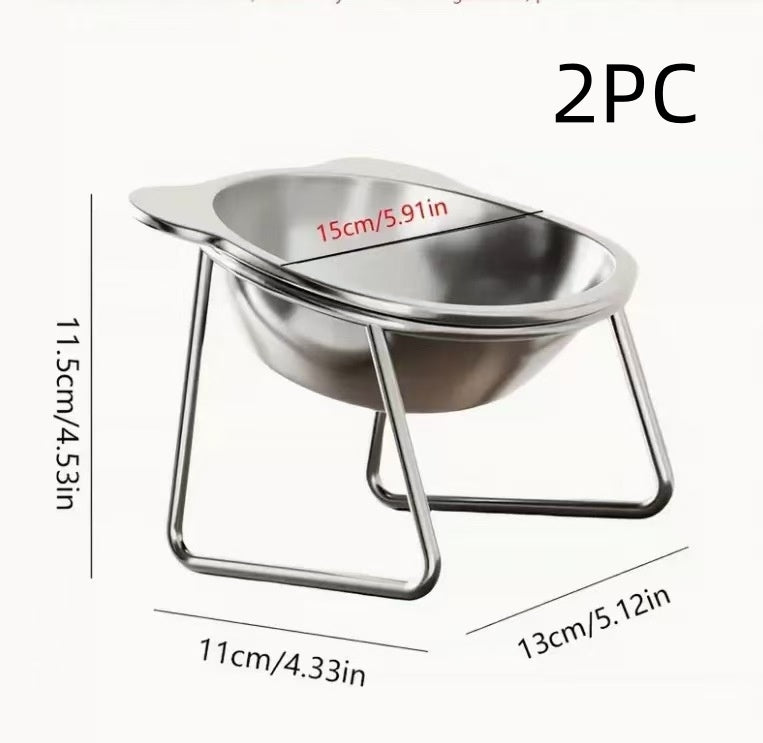 Elevated Pet Feeding Bowl — Buy 1, Get 1 Free (2 elevated bowls for $34.99 — just $17.50 each | Free Shipping) -Limited time offer!!