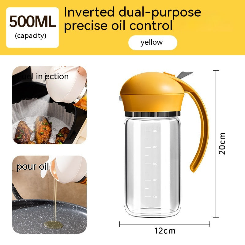 2-in-1 Oil Dispenser Spray & Pour Bottle | Kitchen Oil Sprayer | Everyday Home Deal