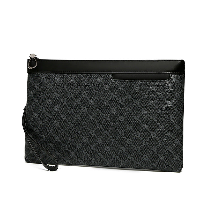 Men's Large Capacity PU Leather Business Handbag | Everyday Home Deal