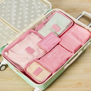 Durable Waterproof Nylon Packing Cube Travel Organizer Bag | Everyday Home Deal