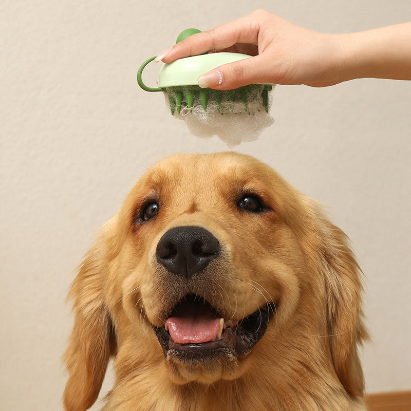 Soft Silicone Pets Hair Remover Comb Handheld Bath Shower Hair Shampoo Massage Brush For Dogs Cats Cleaning Tools Pet Products | Everyday Home Deal