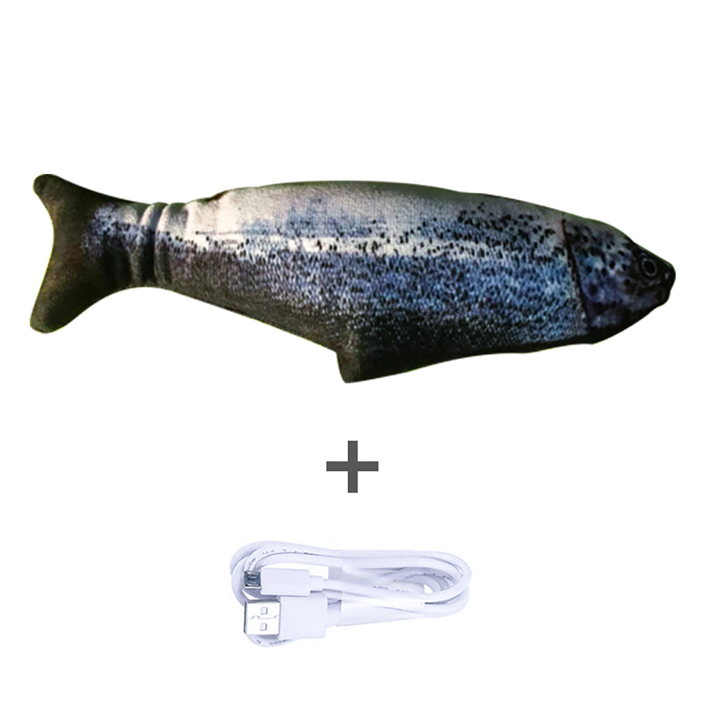 Without Cat Nip Version - Electric Jumping Fish Simulation Electric Fish Toy | Everyday Home Deal