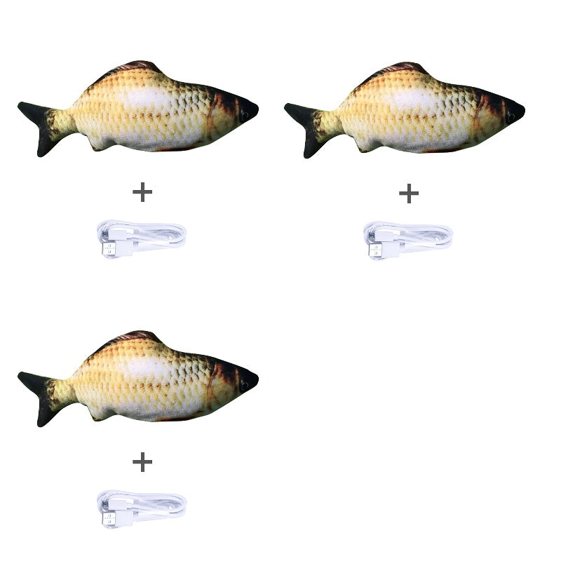 Without Cat Nip Version - Electric Jumping Fish Simulation Electric Fish Toy | Everyday Home Deal