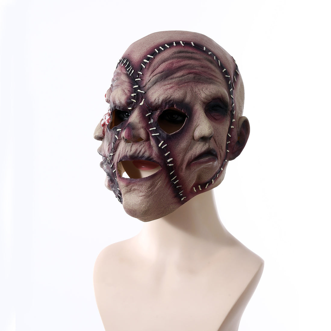 Halloween Three-sided Grimace Horror Mask Cosplay Mask Party Scary Mask Prop | Everyday Home Deal