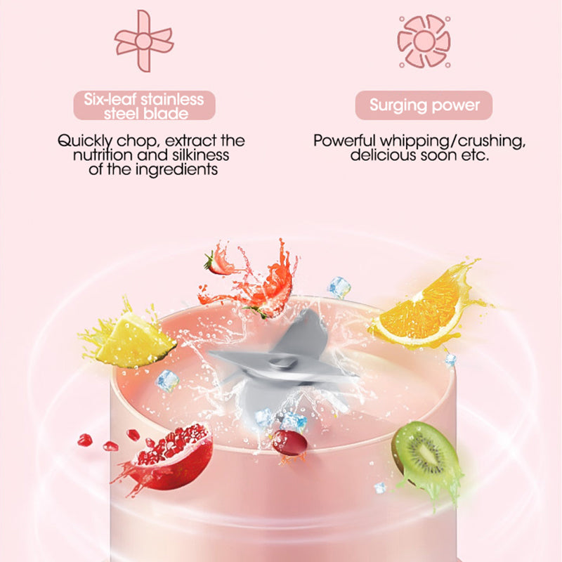 Portable USB Rechargeable Blender Juicer Cup | Smoothie Fruit Blender | Everyday Home Deal
