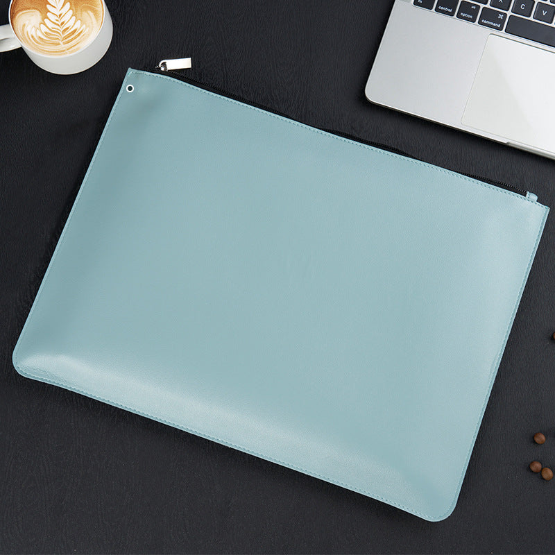 Sleek High-Capacity Waterproof Leather Document Organizer | Everyday Home Deal