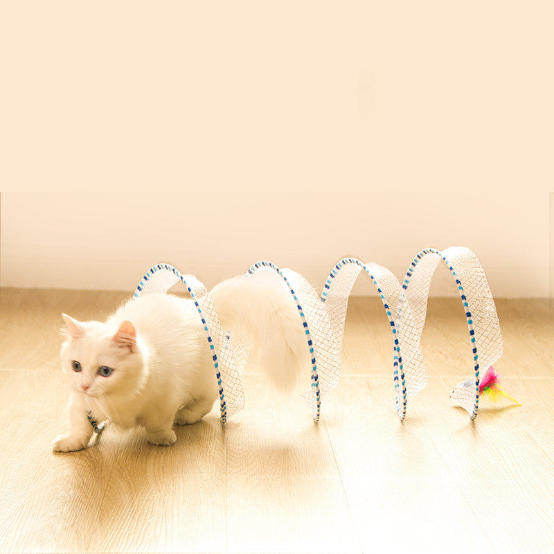 Foldable Storage Of Cat Tunnel Toys | Everyday Home Deal