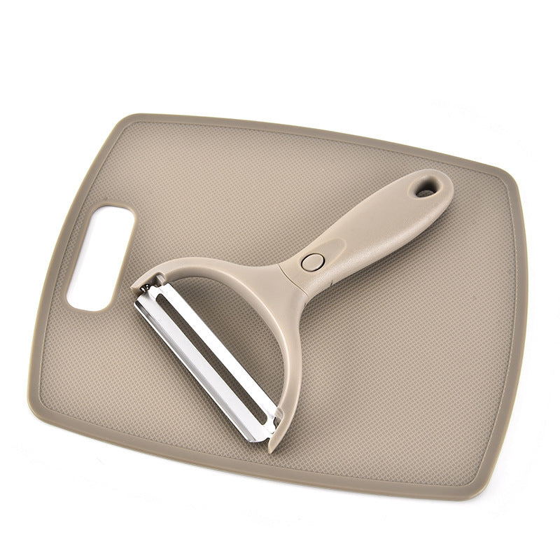 3-Piece Kitchen Cutter Set with Chopping Board, Fruit Knife & Peeler | Everyday Home Deal