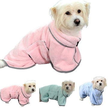 Quick-drying Pet Absorbent Towel Dog Bathrobe Pet Dog Bath Towel For Dogs Cats Microfiber Absorbent Pet Drying Towel Pet Supplies Pet Products | Everyday Home Deal