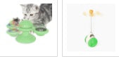 Cat Rotating Windmill Multi-Function Toys Itch Scratching Device Teeth Shining Toy | Everyday Home Deal