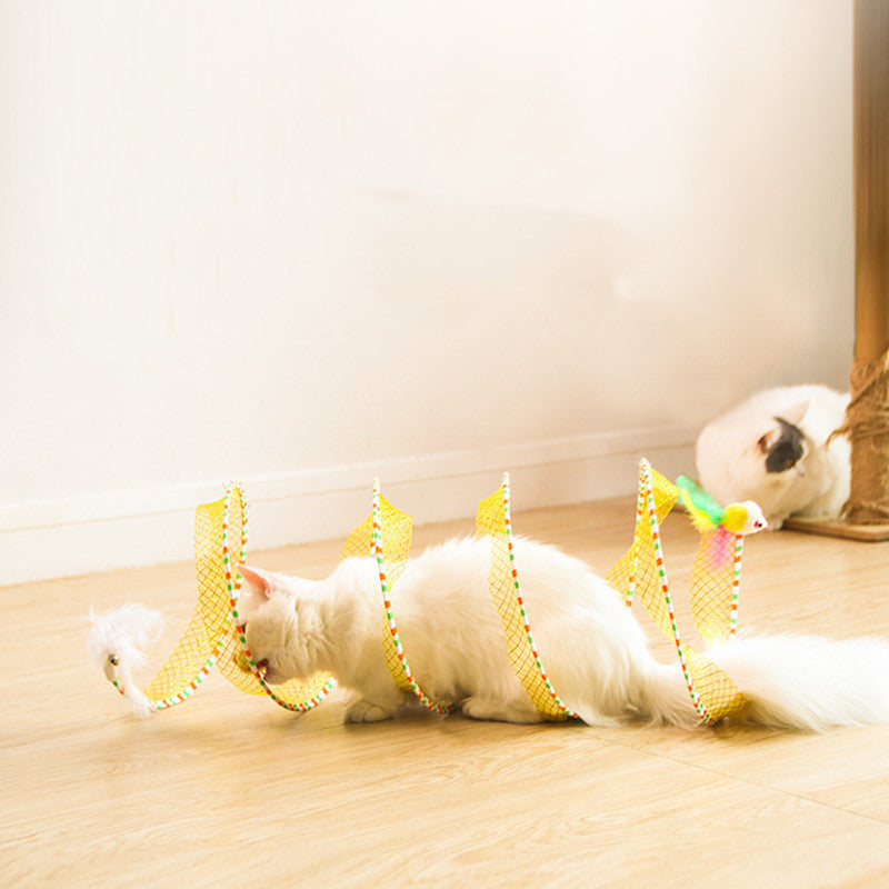 Foldable Storage Of Cat Tunnel Toys | Everyday Home Deal