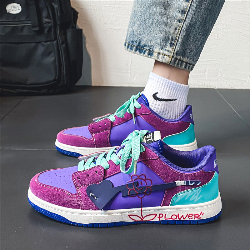 Men's Fashionable and Versatile Graffiti Casual Sneakers — Premium Footwear Deal | Everyday Home Deal