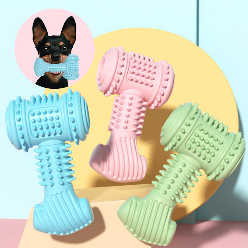 Dog Chew Toy Dogs Teeth Cleaning Toys Indestructible TPR Chewing Bite Resistant Teething Toys Pet Products | Everyday Home Deal