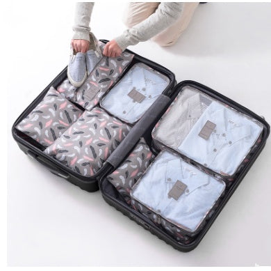 Durable Waterproof Nylon Packing Cube Travel Organizer Bag | Everyday Home Deal