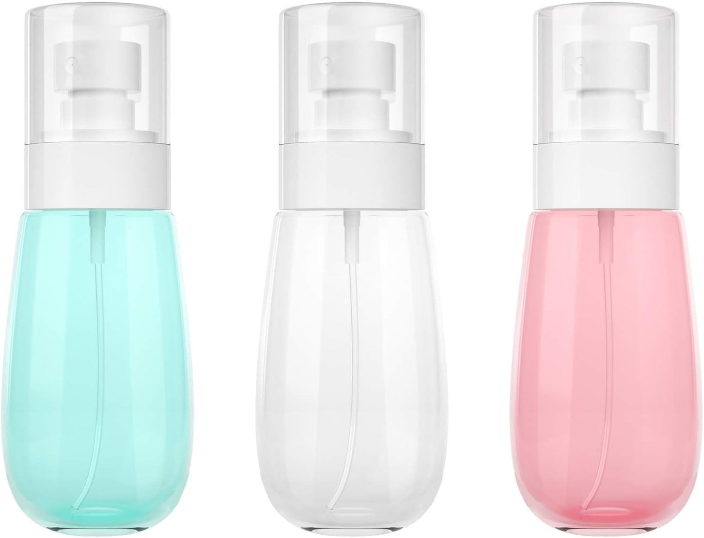 Small Spray Bottles 100Ml, 3Pack Fine Mist Spray Bottle for Travel