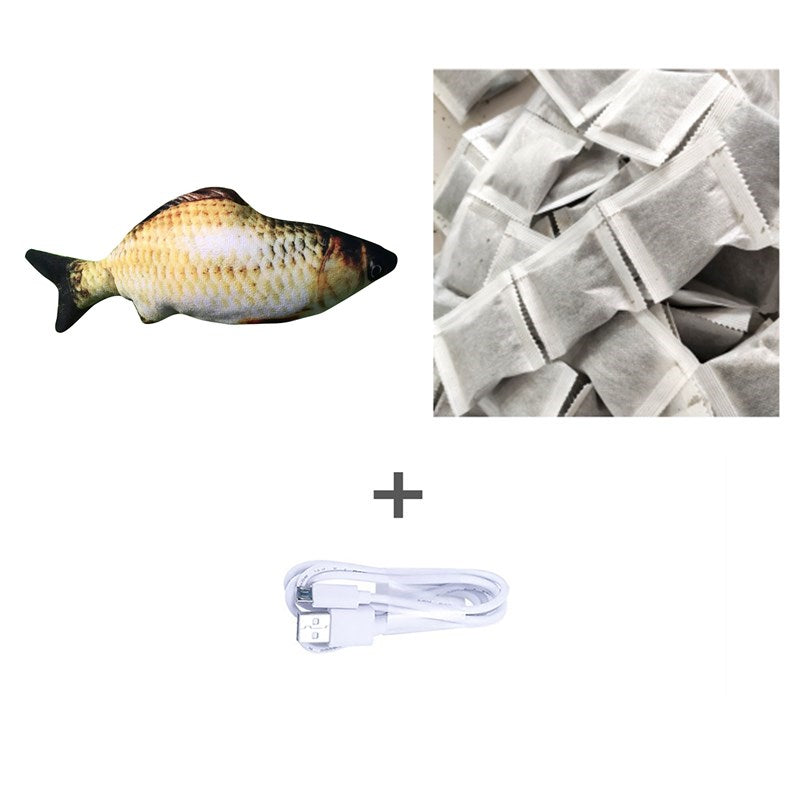 Without Cat Nip Version - Electric Jumping Fish Simulation Electric Fish Toy | Everyday Home Deal