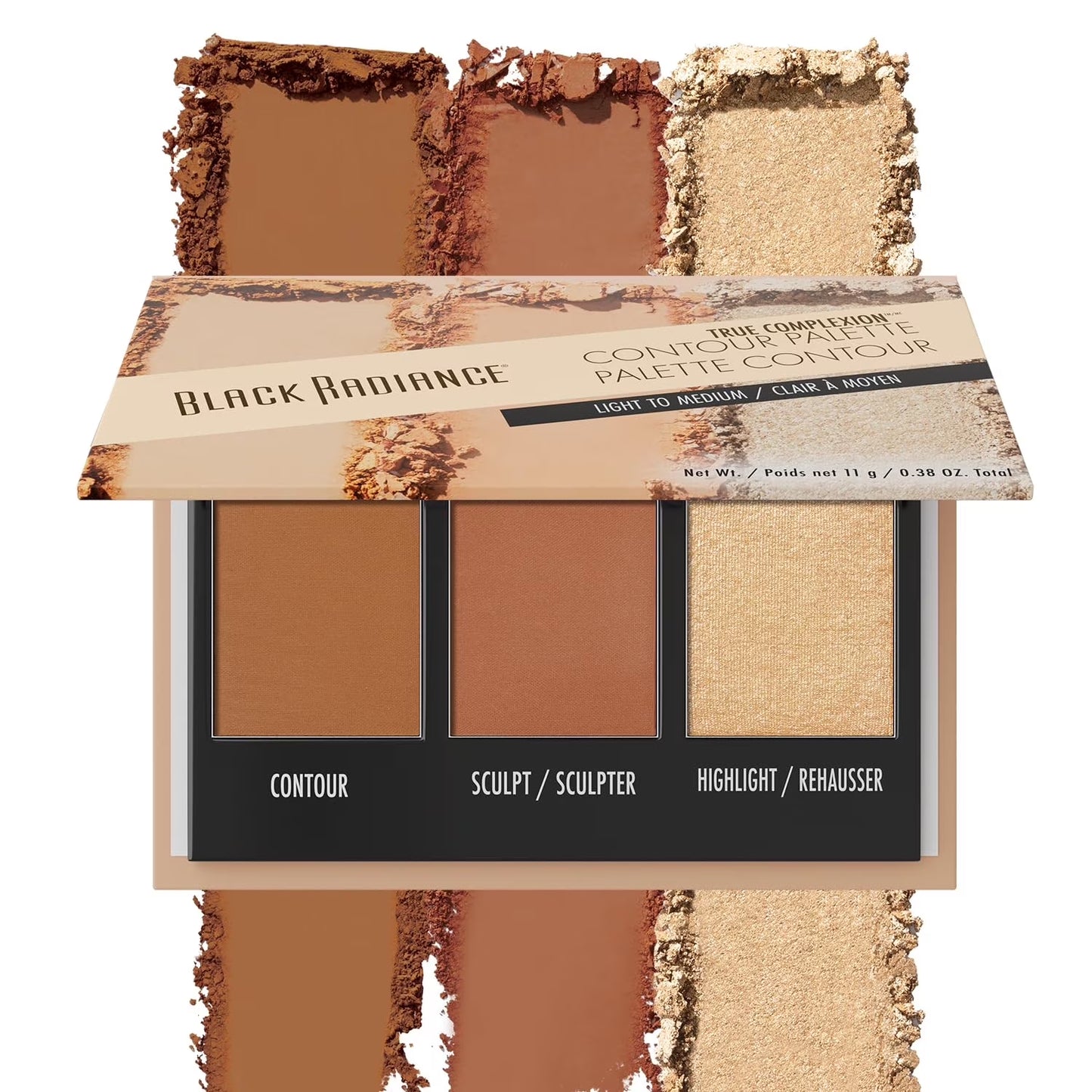 True Complexion Contour Palette Makeup - Light to Medium