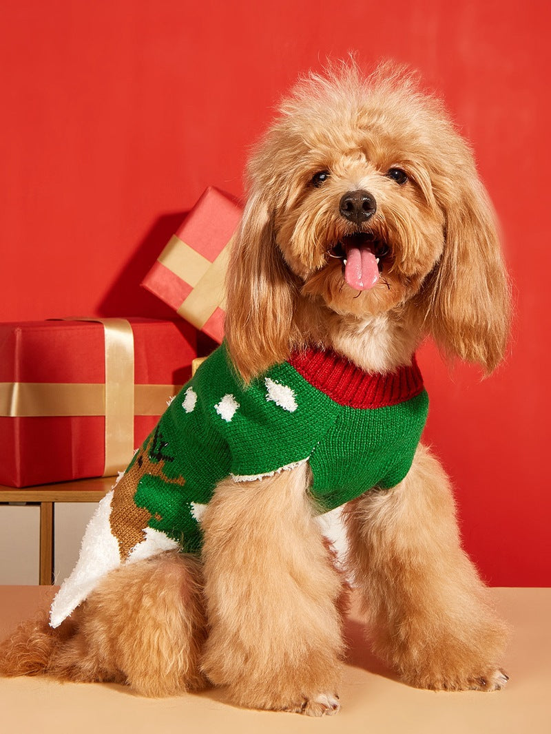Christmas Pet Sweater – Santa Claus Sound