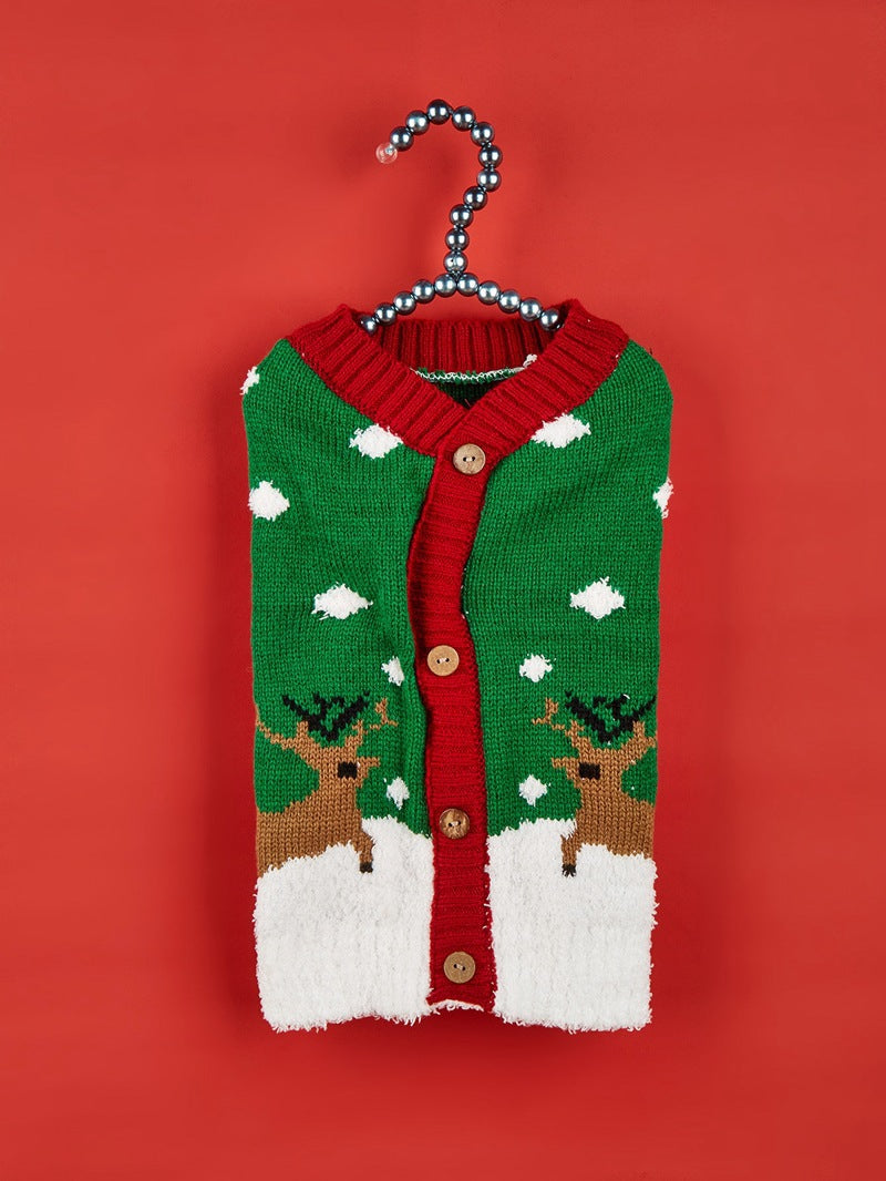 Christmas Pet Sweater – Santa Claus Sound