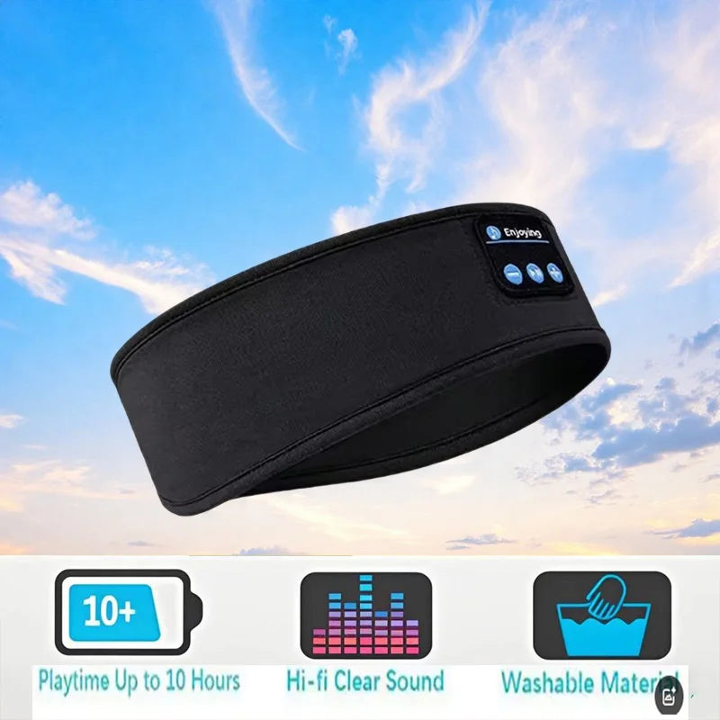 Bluetooth Sleep Headphones — Wireless Music Eye Mask Headband