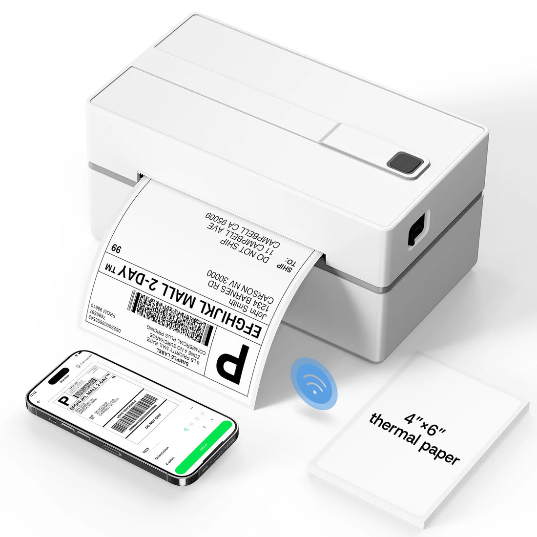 Thermal Label Printer — 4x6 Shipping Label Printer for Small Business & Home Use