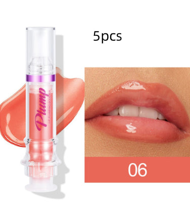 New Tube Lip Rich Lip Color Slightly Spicy Lip Honey Lip Glass Mirror Face Lip Mirror Liquid Lipstick | Everyday Home Deal
