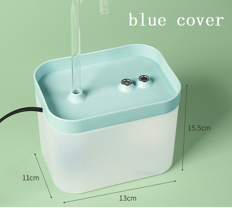 Automatic Cat Water Fountain Auto Filter USB Electric Mute Cat Drinker Bowl 1.5L Recirculate Filtering Drinker For Cats Pet Water Dispenser | Everyday Home Deal