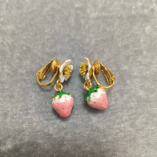 Strawberry Earrings - Premium Best Jewelry Deal | Everyday Home Deal
