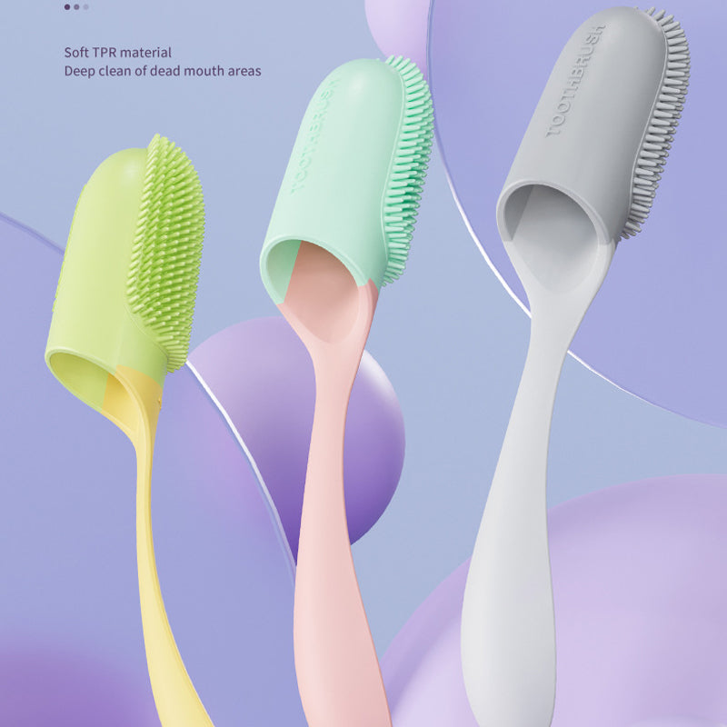 Dog Tooth Cleaning Brush Care Finger Wrap Cat Dog Oral Cleaning Toothbrush Tool Silicone Dog Cat Finger Toothbrush Supplies Pet Products | Everyday Home Deal