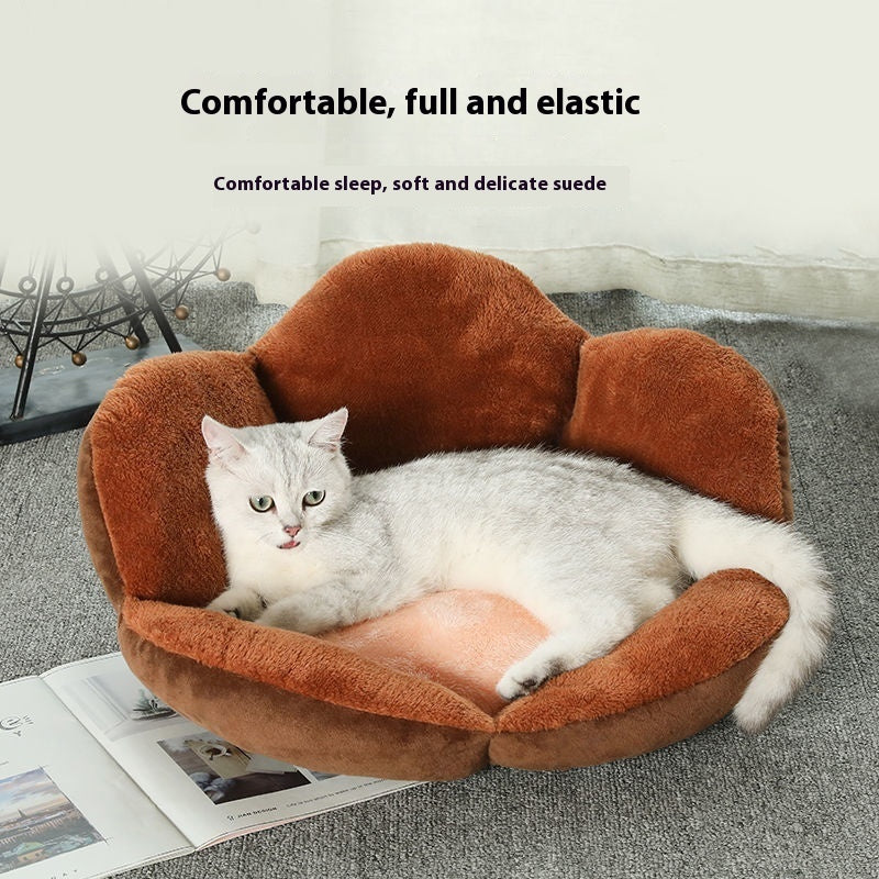 Internet Celebrity Dog's Paw Cat Nest Dog Bed Four Seasons Universal Pet Warm | Everyday Home Deal
